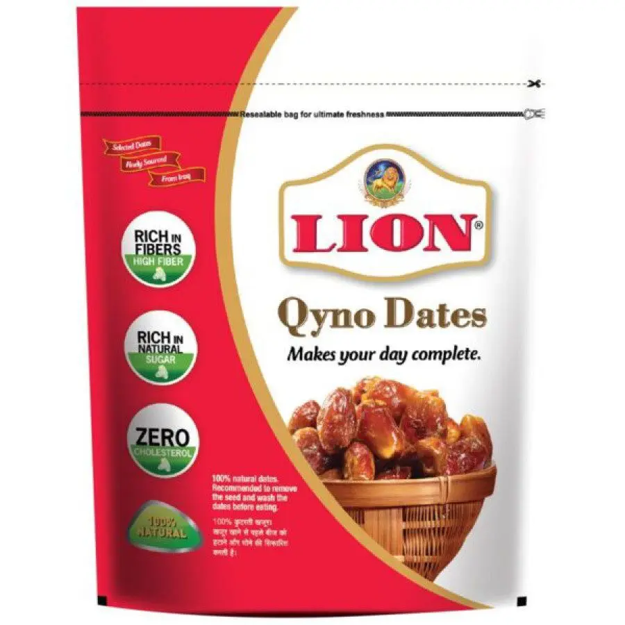 Lion Qyno Deseeded Dates  200g