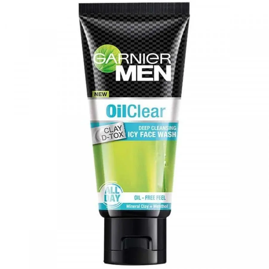 Garnier Men Oil Clear Deep Cleansing Icy Face Wash 60G