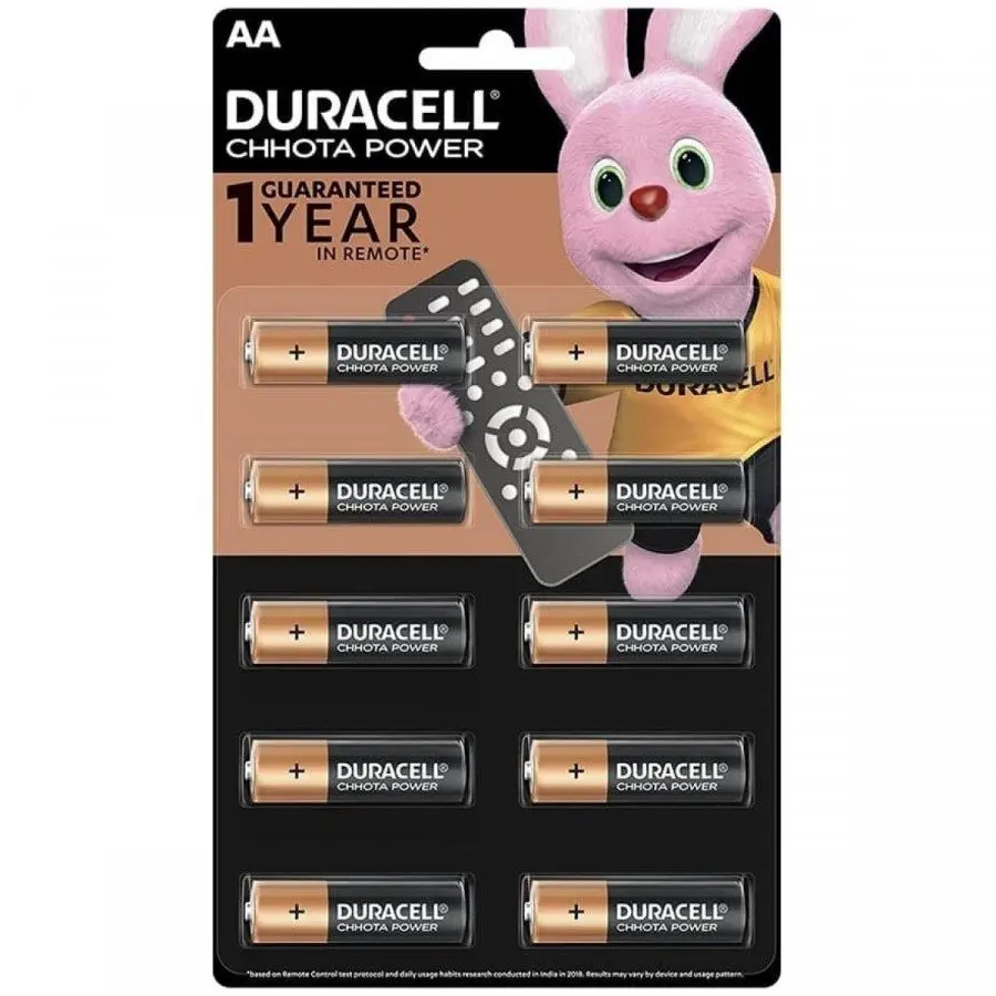 Duracell Chota Power AA Alkaline Batteries Battery