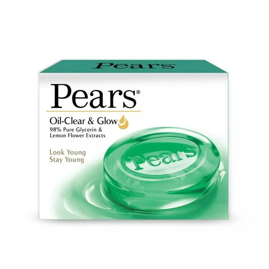 Pears Oil Clear & Glow Soap Bar  75gm