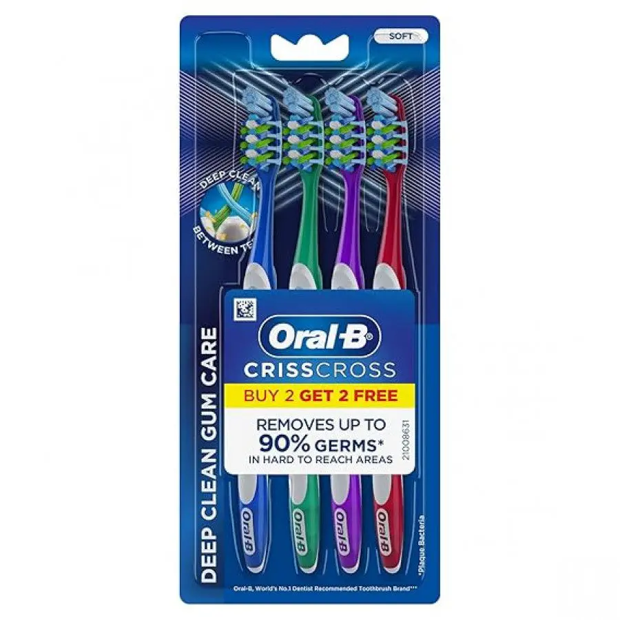 Oral B Crisscross Gum Care Toothbrush Medium 4N
