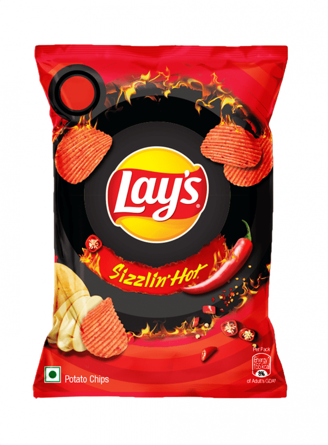 Lay's Potato Chips ? Sizzlin Hot -26g