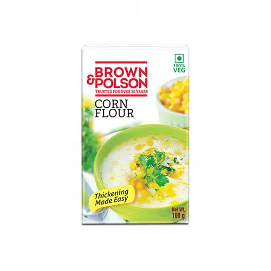 Brown And Polson Corn Starch Cornflour 100g