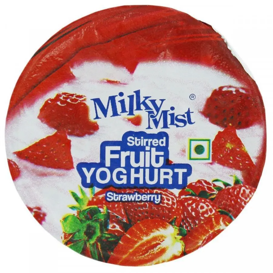 Milky Mist Fruit Yogurt  Straw