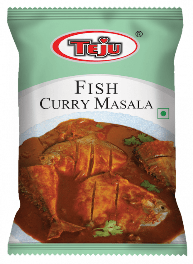Teju Fish Curry Masala  50g Pa
