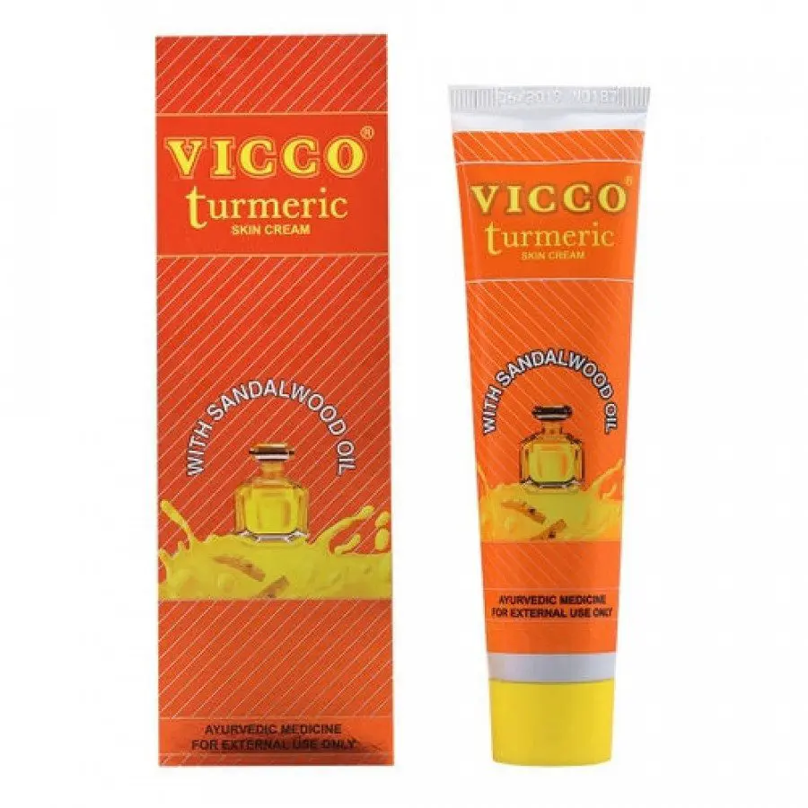 Vicco Turmeric Skin Cream With Sandalwood Oil 15g