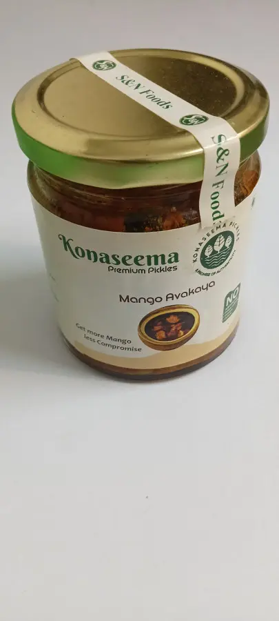Konaseema Mango Avakaya