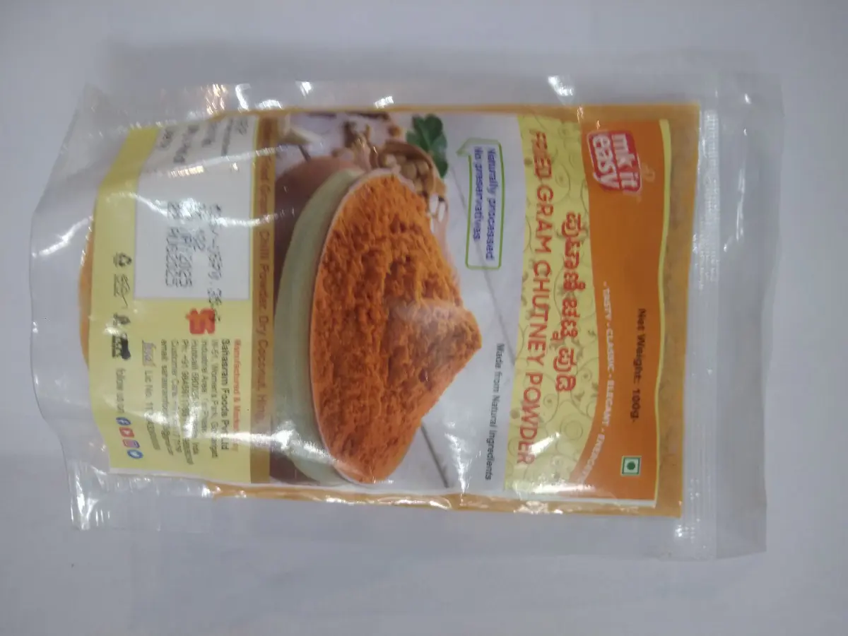 mk it easy Fried Gram Chutney Powder 100g