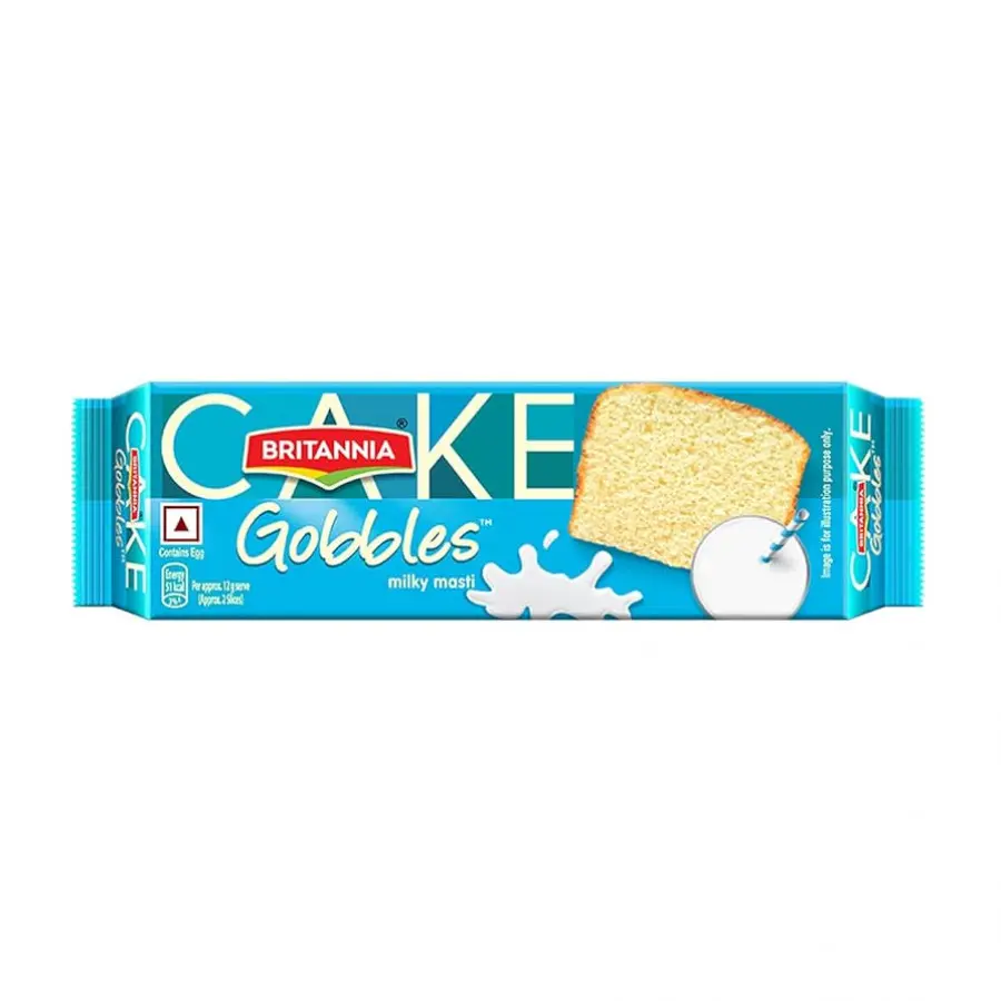 Britannia Cake Gobbles Milky Masti