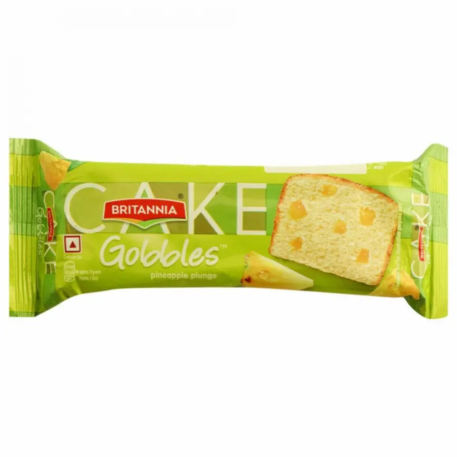 Britannia Cake Gobbles Pineapple Plunge