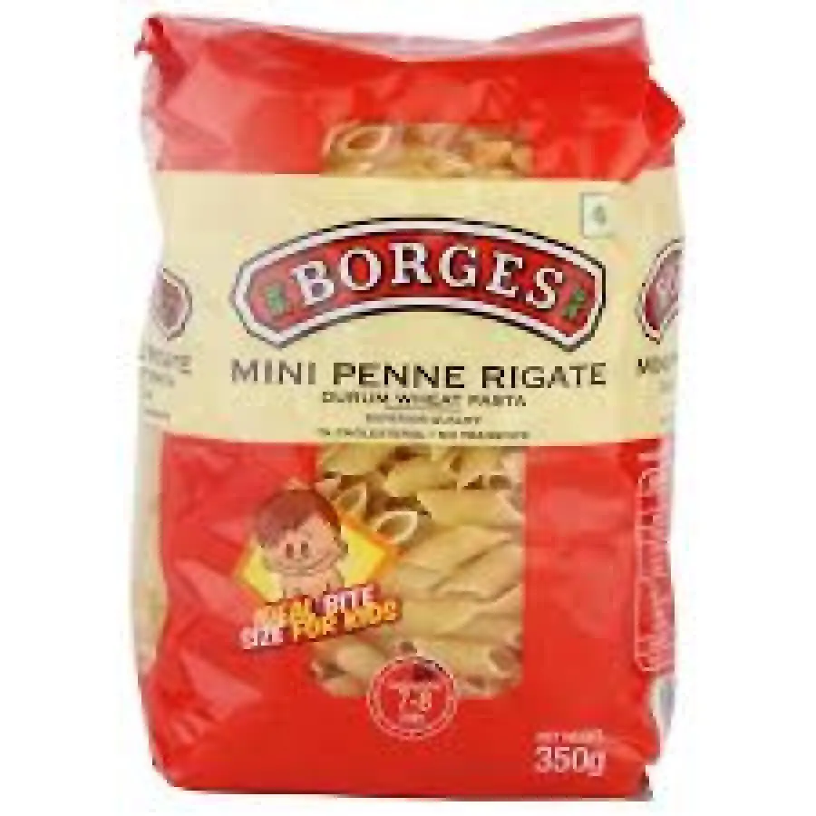 Borges Mini Penne Rigate Durum Wheat Pasta 350g