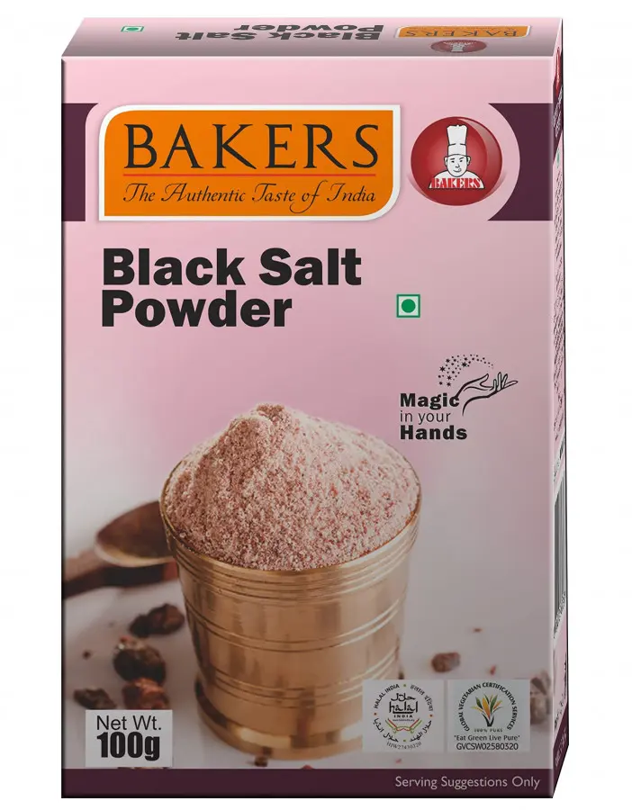Bakers Black Salt Powder 100g