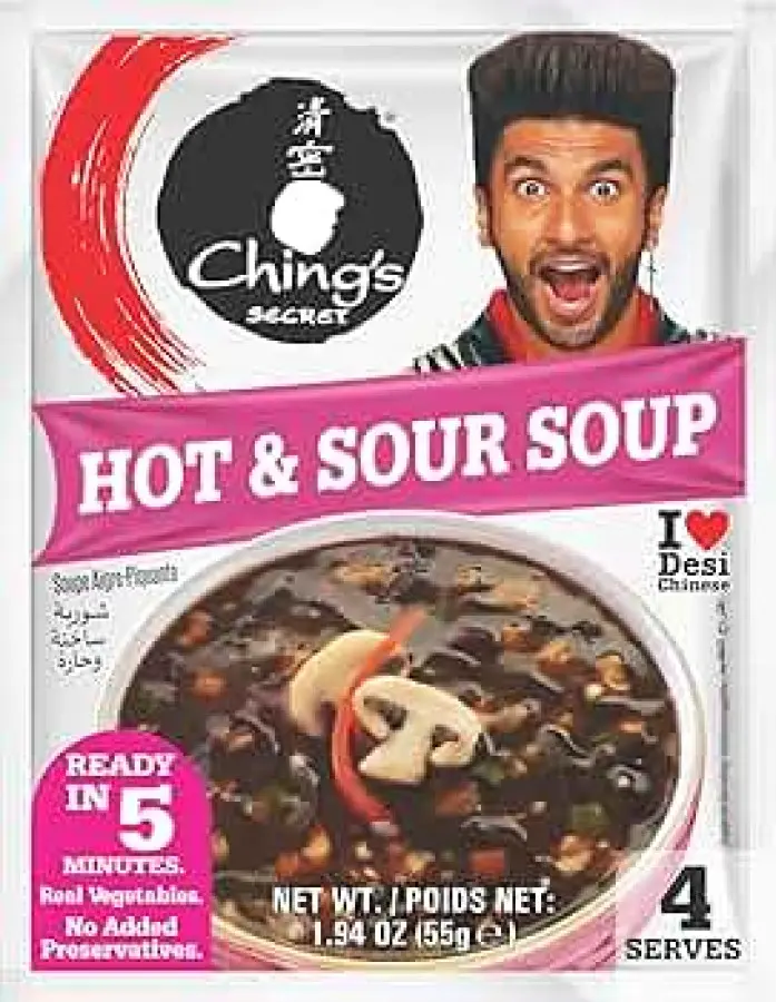 Chings Instant Soup Hot and Sour 12g