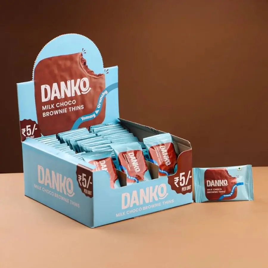 Danko Milk Choco Cookie Thins