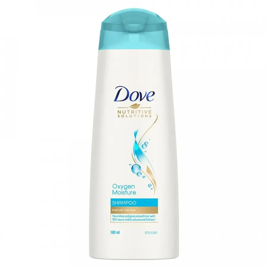 Dove Oxygen Moisture Nourishing Shampoo For Flat Thin Hair 180ml