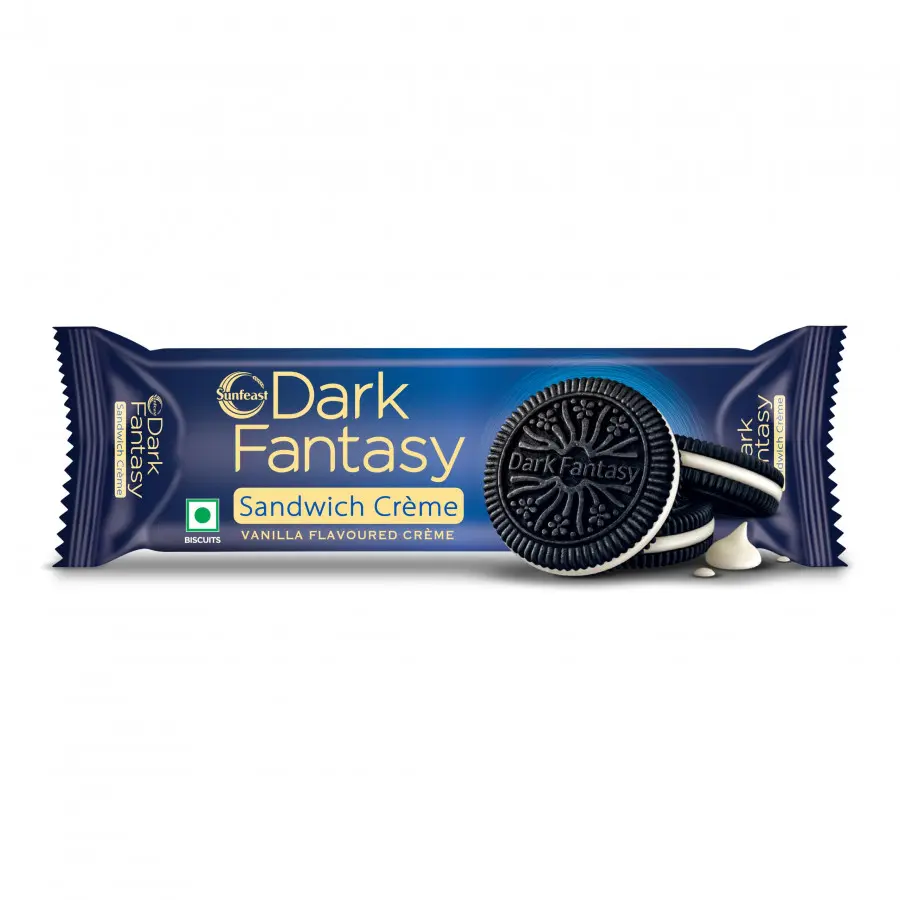 Sunfeast Dark Fantasy Vanilla Flavoured Creme 83g