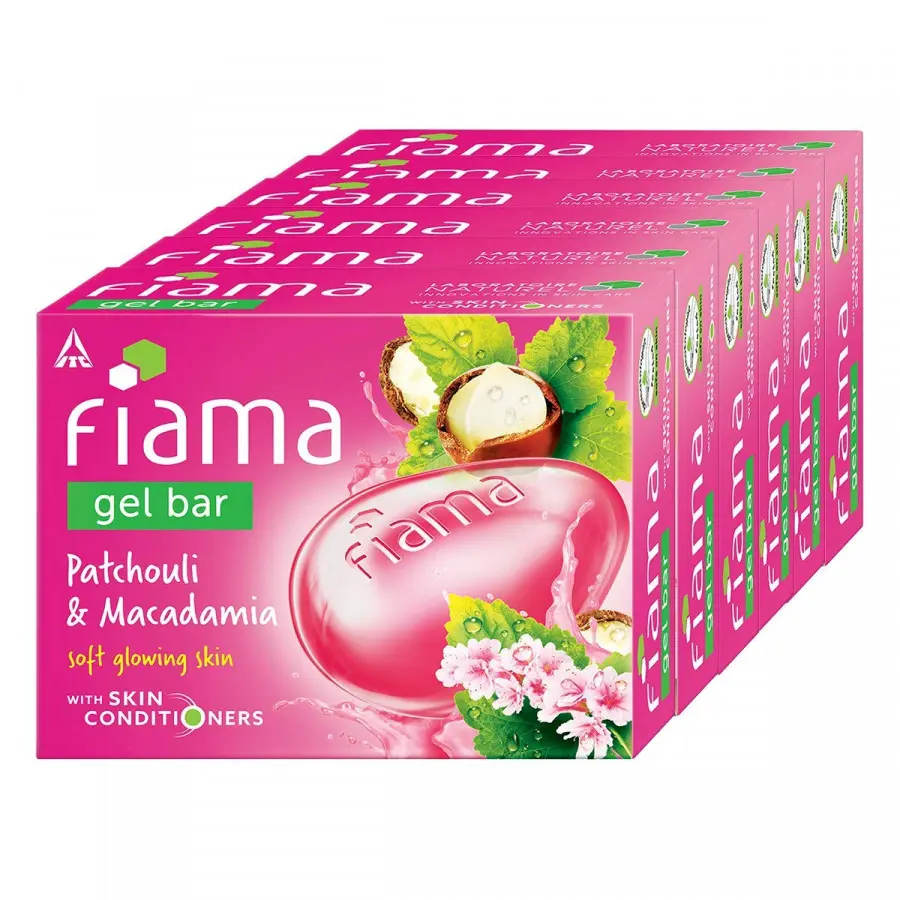 Fiama Gel Bar Patchouli & Macadamia 125g