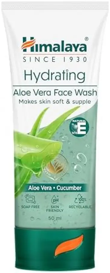 Himalaya Hydrating Aloe Vera Face wash 50ml