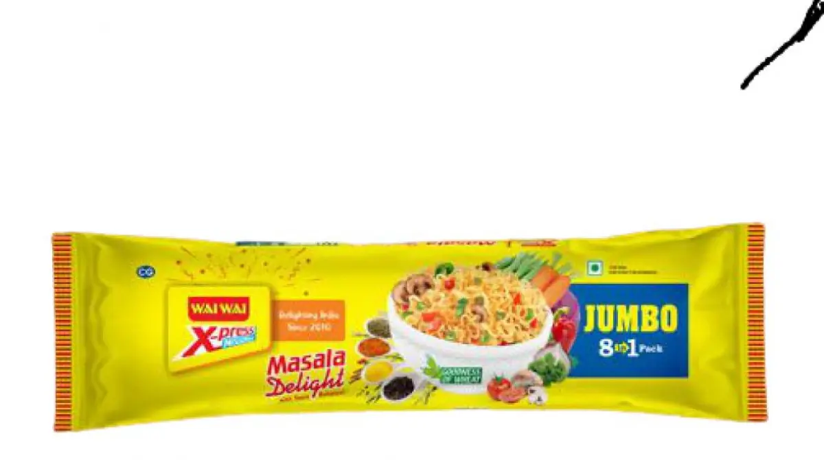 Wai Wai Masala Delight Jumbo 8 in 1 Pack