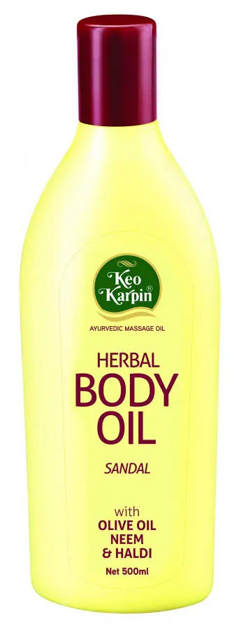 Keo Karpin Herbal Body Oil Sandal 100ml