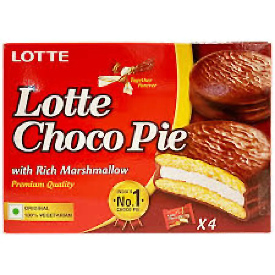 Lotte Choco Pie With Rich Marshmallow