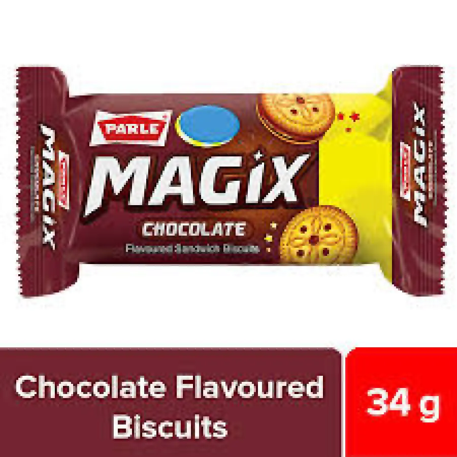 Parle Magix Chocolate Flavored Sandwich Biscuits