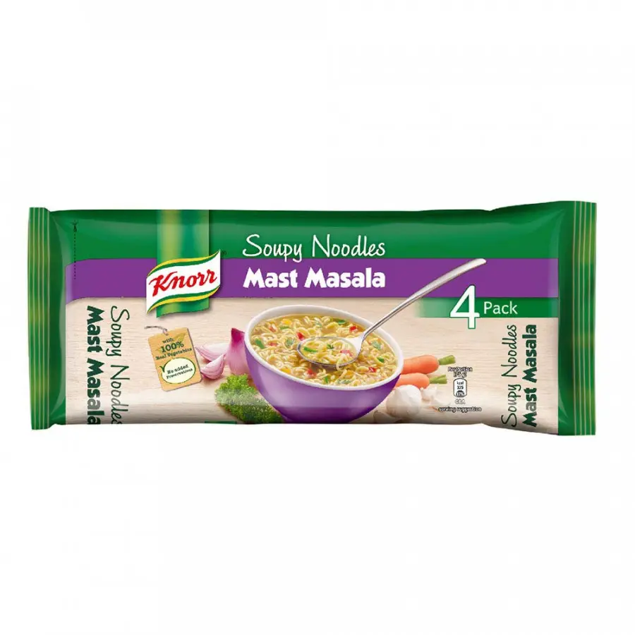 Knorr Soupy Noodles Mast Masala 4 pack