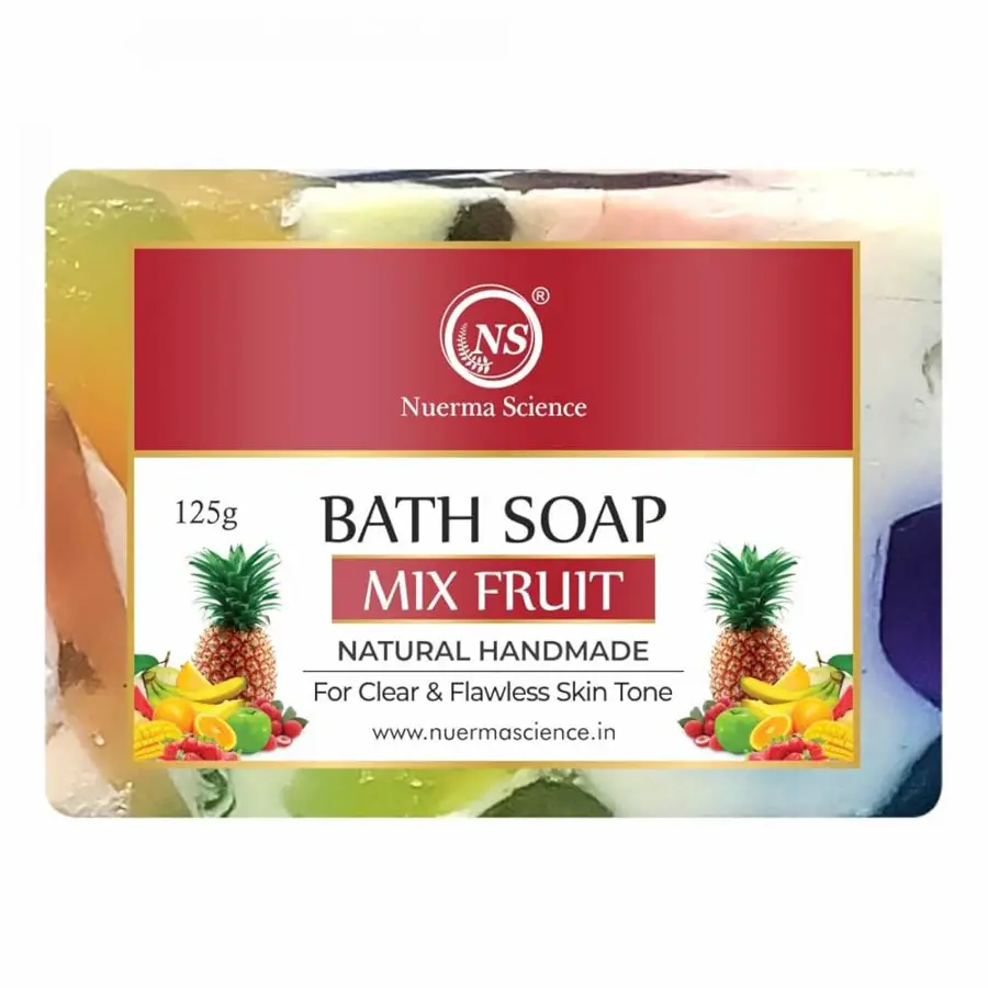 NS Bath Soap Mix Fruit Natural Handmade