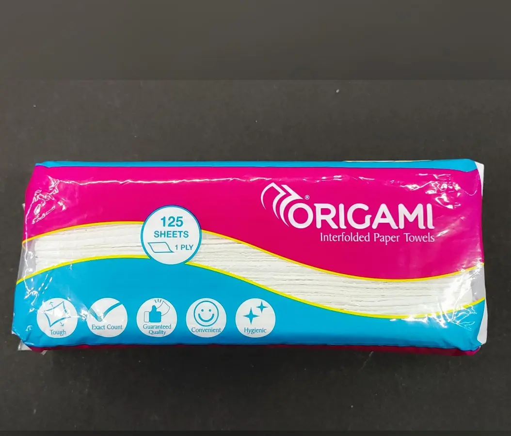 Origami Interfolded Paper Towels