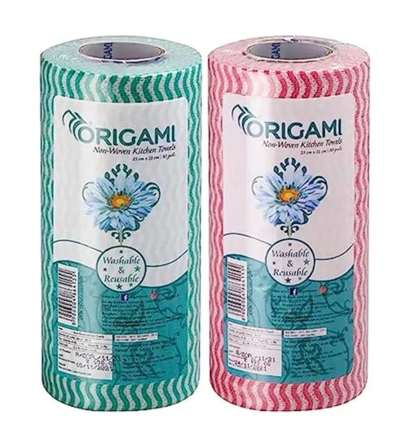 Origami Non Woven Kitchen Towels 80 Pulls