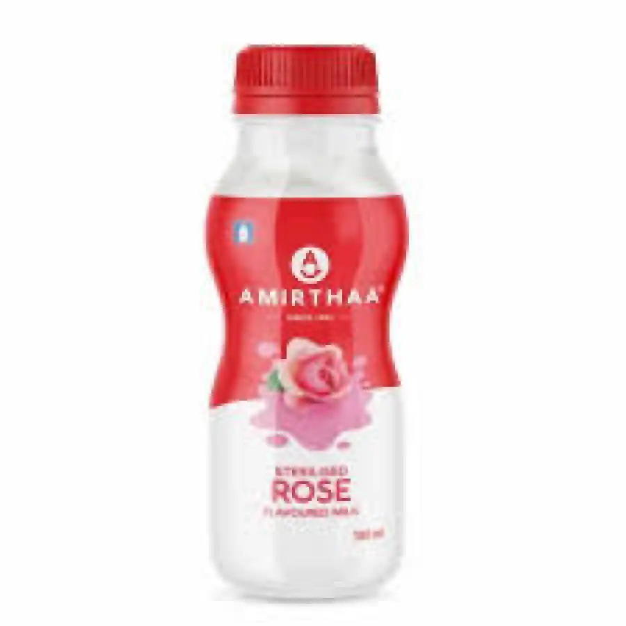 Amirthaa Sterilised Rose Flavoured Milk