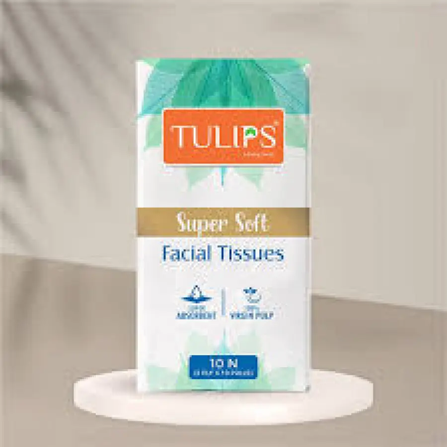 Tulips Super Soft Facial Tissues 10N