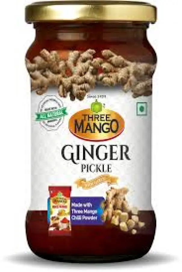 Three Mango Ginger Pickle