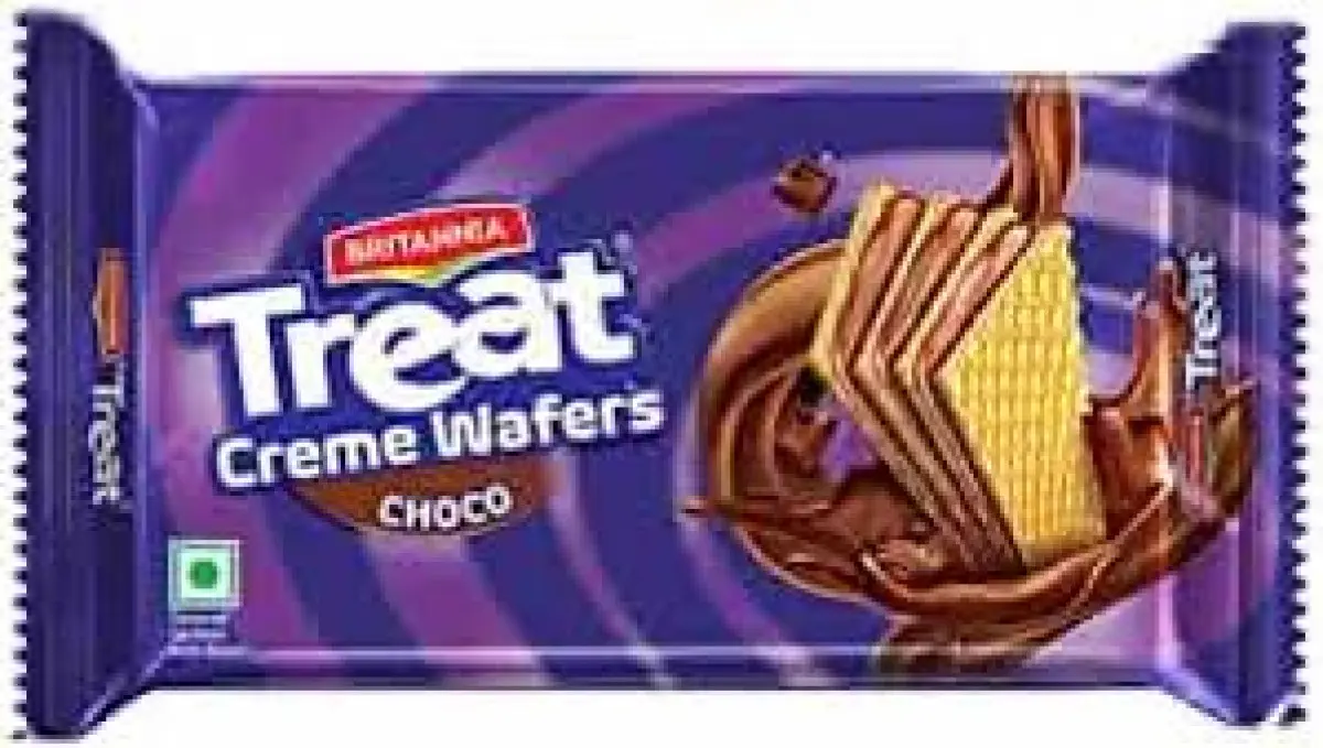 Britannia Treat Creme Wafers Double Choco