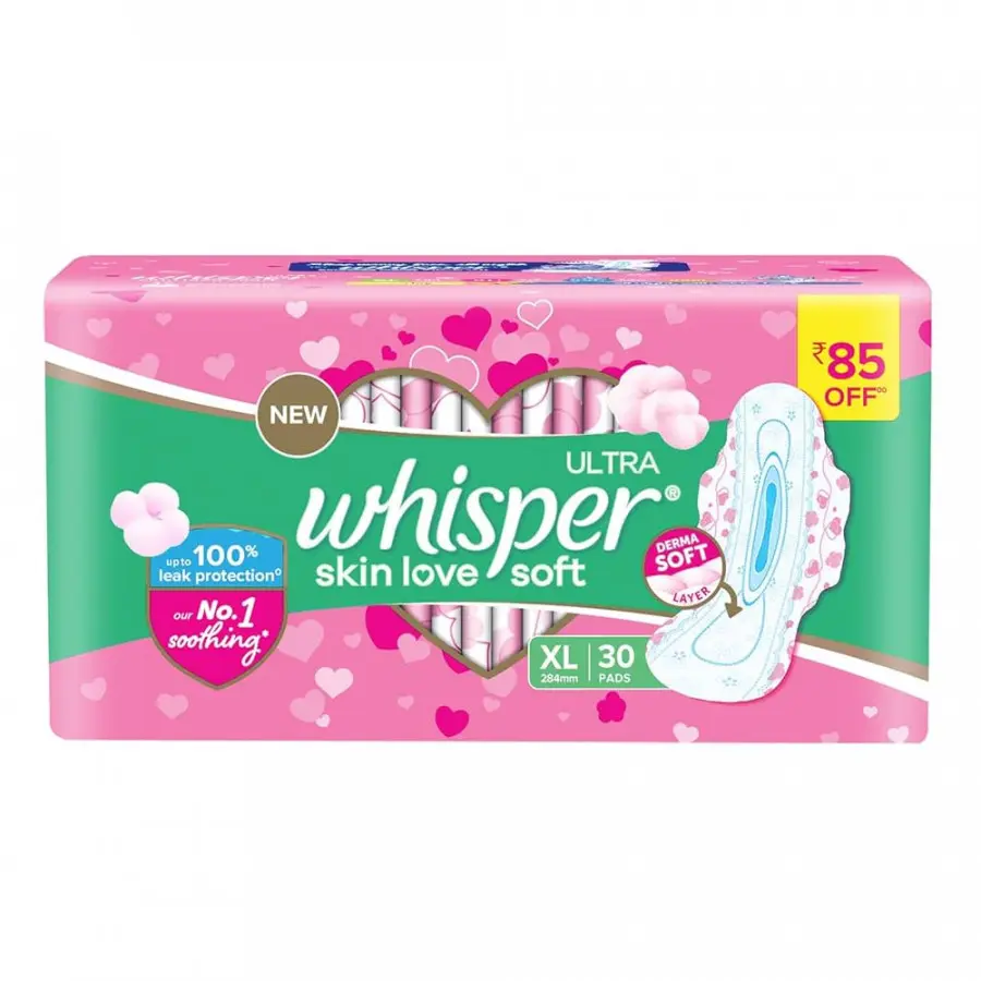 Whisper Ultra XL 30 pads