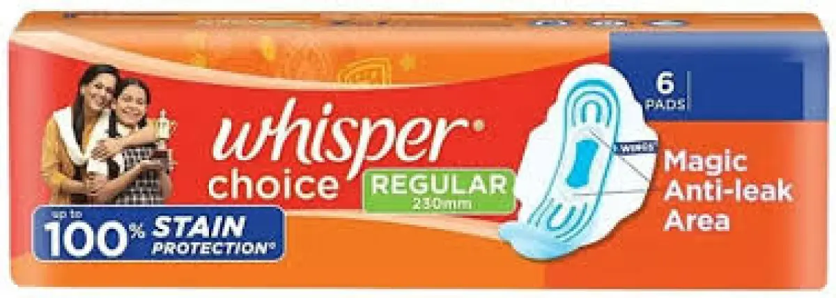 Whisper choice Regular 6 pads