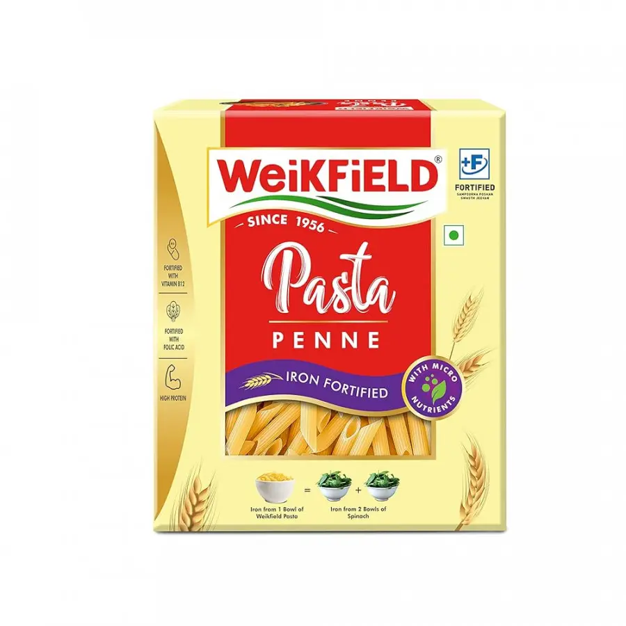 Weikfield Pasta Penne Iron Fortified 400g