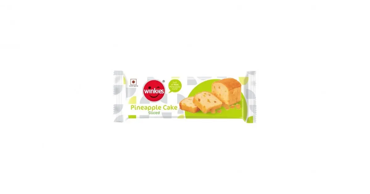 Winkies Pineapple Cake Sliced 100g