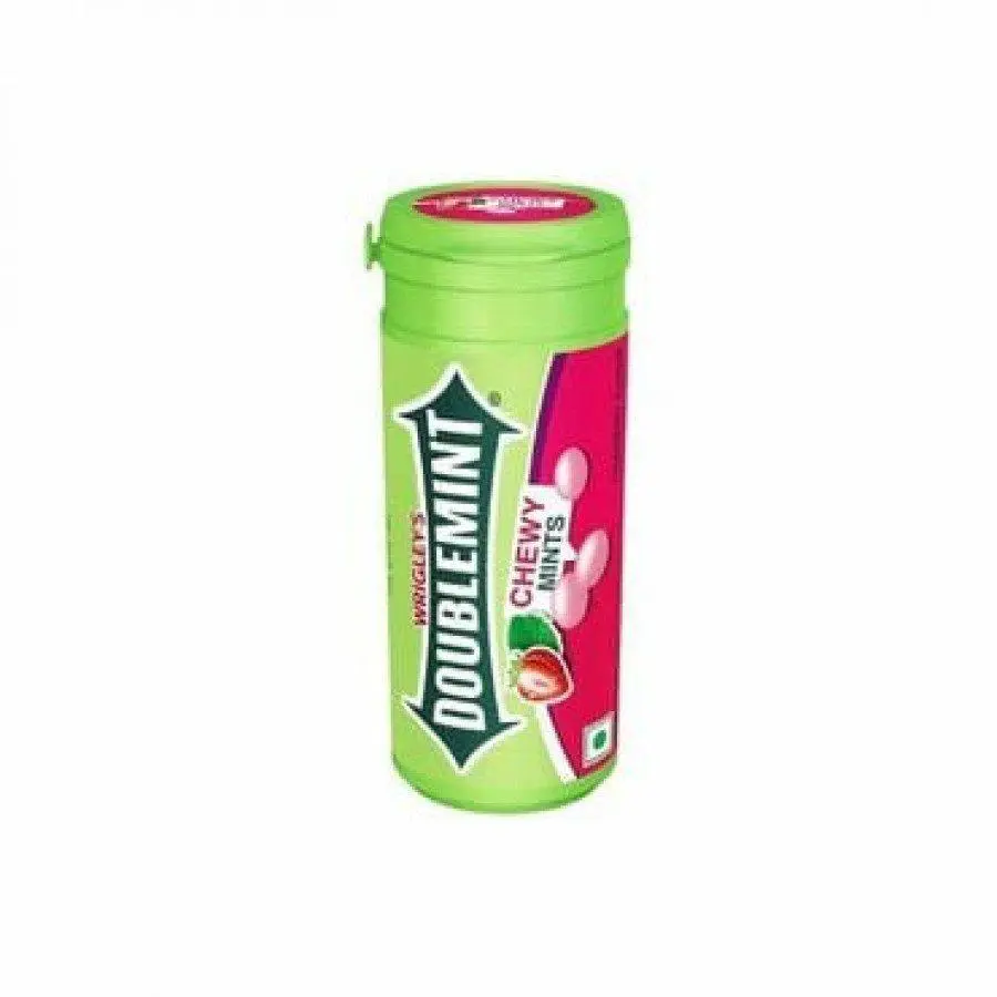 Wrigley?s Doublemint Chewy Mints Strawberry Flavour 30.4gm