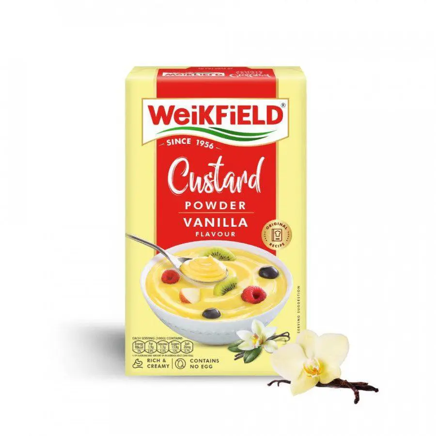 Weikfield Custard Powder - Strawberry  75 G