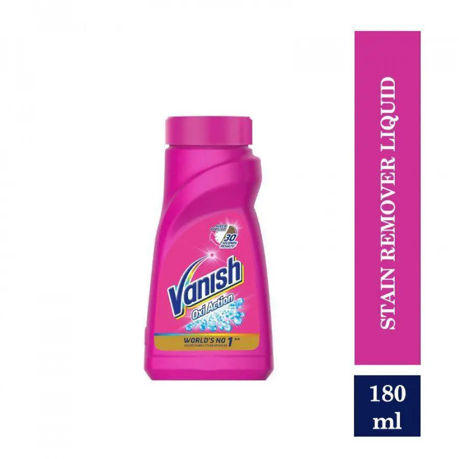Vanish Oxi Action All In One Stain Remover Detergent Liquid  180 Ml