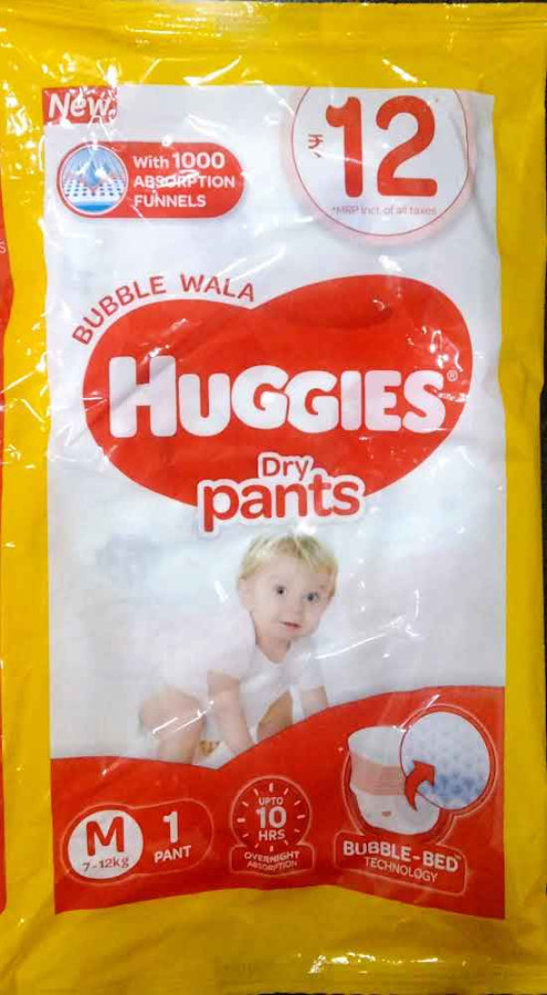 HUGGIES DRY PANTS L