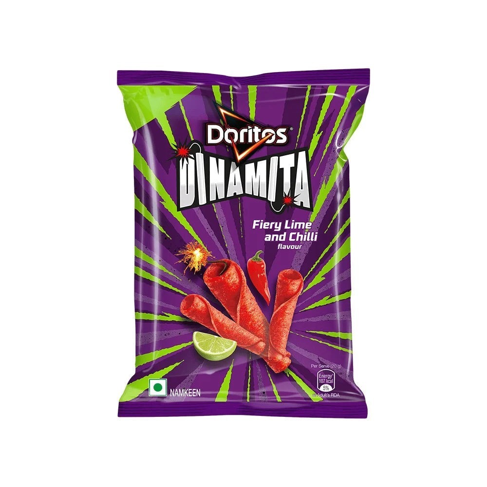 Doritos Dinamita Fiery Lime And Chilli 56g