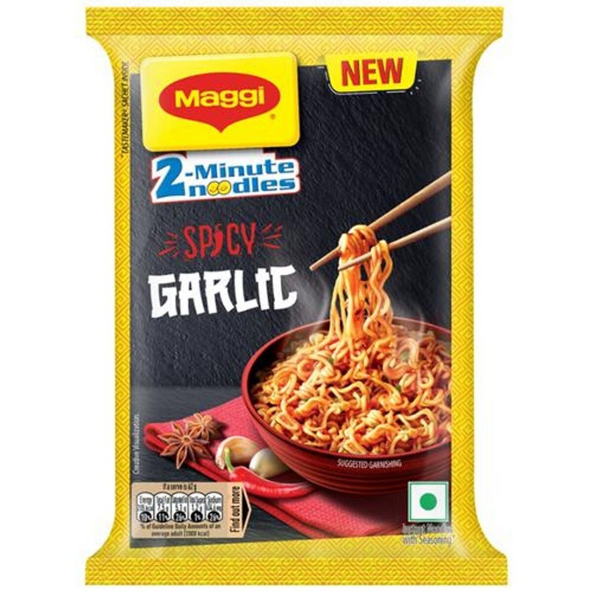Nestle Maggi Spicy Garlic Noodles 62g