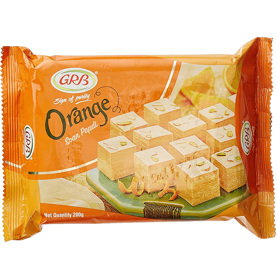GRB Orange Soanpapdi  200g Pac