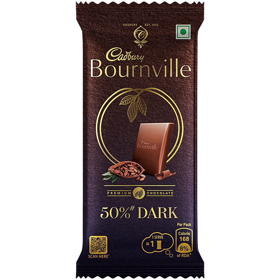 Cadbury Bournville Rich Cocoa Dark Chocolate Bar  31g