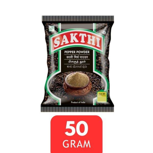 Sakthi Pepper Powder  50g Pack