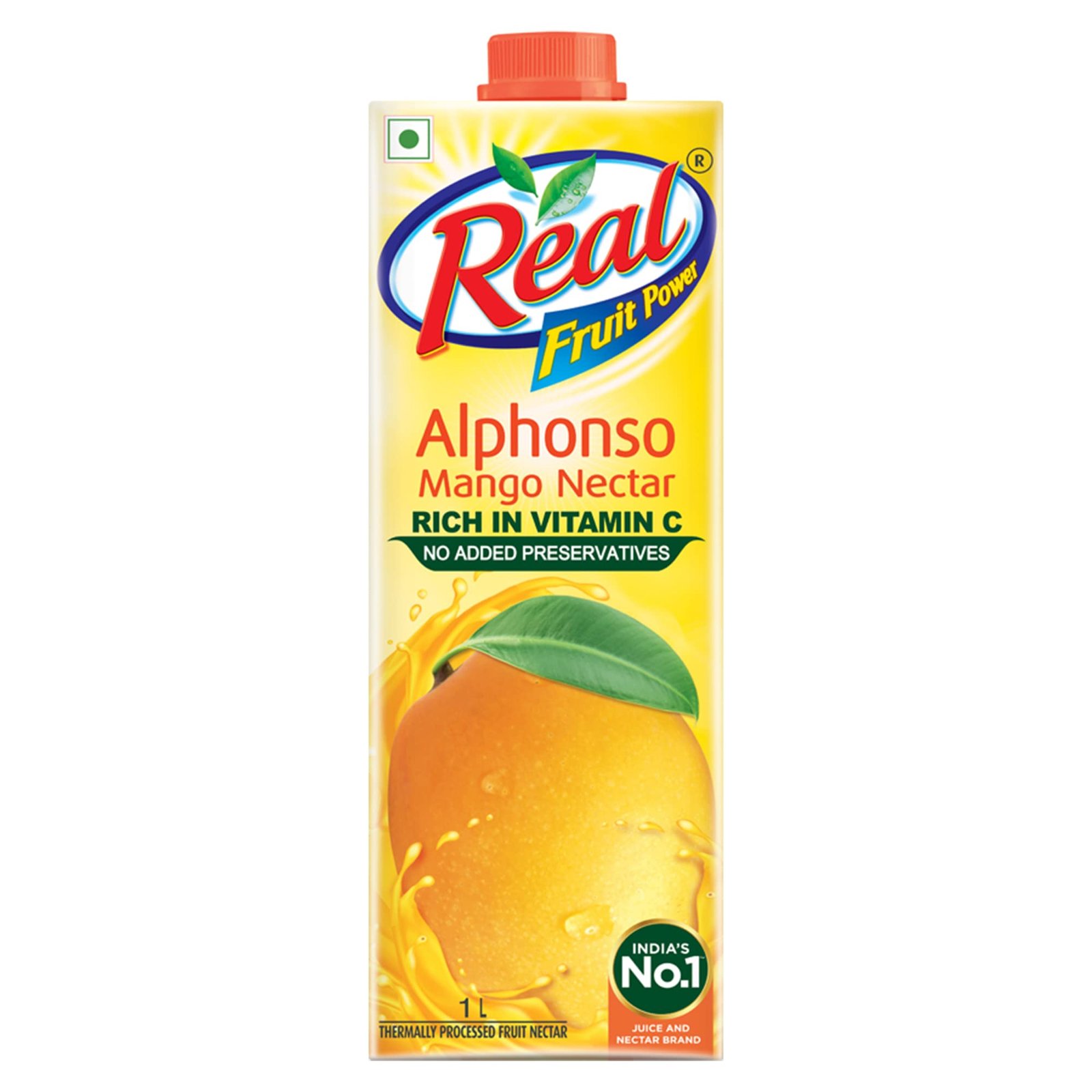 Real Fruit Power Alphonso Mango Nectar Juice 1 Litre