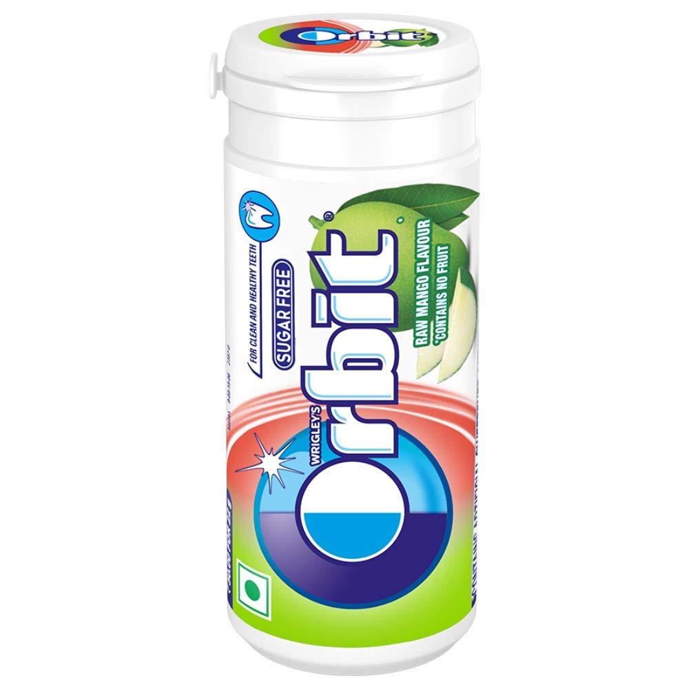 Wrigley'S Orbit Raw Mango Flavour Chewing Gum Sugar Free 22G