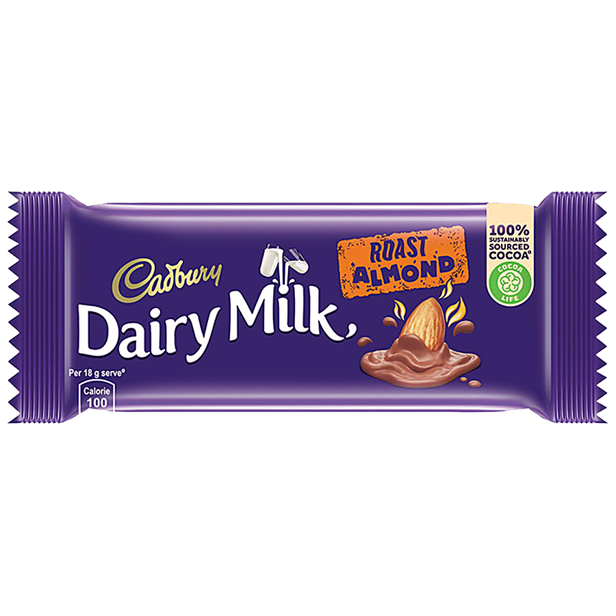 Cadbury Dairy Milk Roast Almond Chocolate  36g